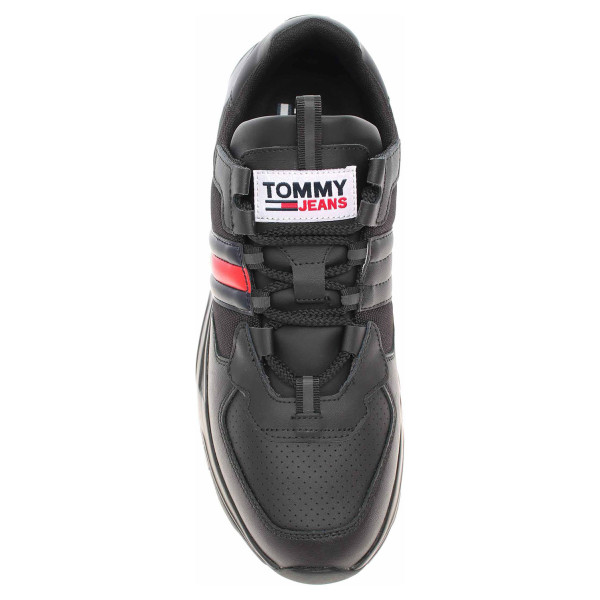 detail Pánska topánky Tommy Hilfiger EM0EM00582 BDS black