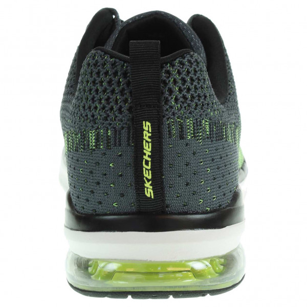 detail Skechers Rapid Fire charcoal-lime