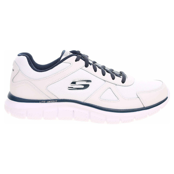 detail Skechers Track - Scloric white-navy
