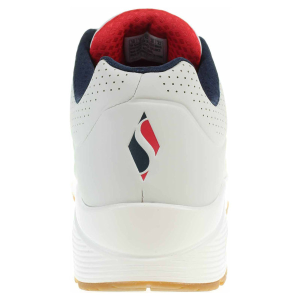 detail Skechers Uno - Stand On Air white-navy-red