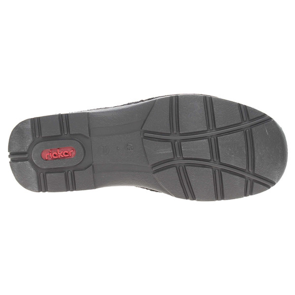 detail Pánska členkové topánky Rieker 05332-01 černé