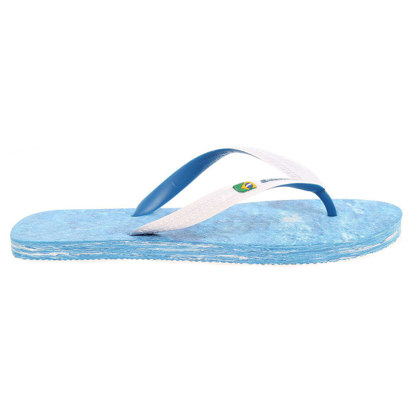detail Pánske plážové papuče Amazonas JU-110-37-09 bílá-modrá