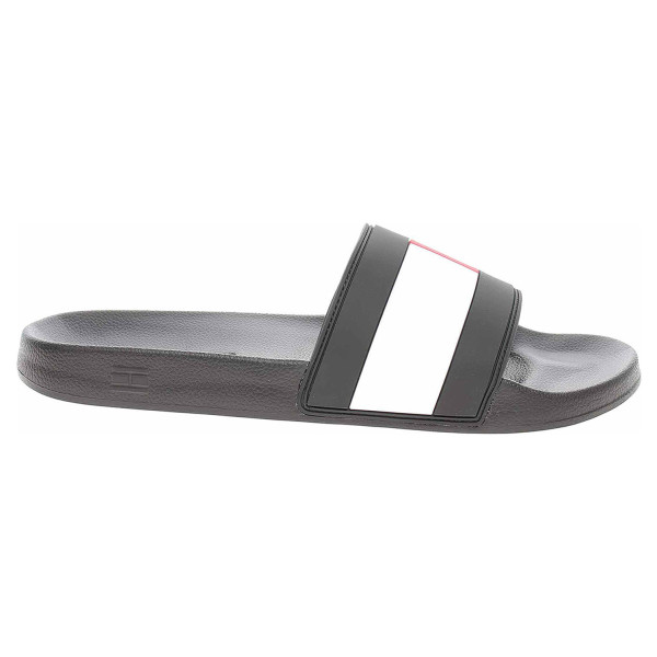 detail Pánske plážové papuče Tommy Hilfiger FM0FM02327 PTY dark ash