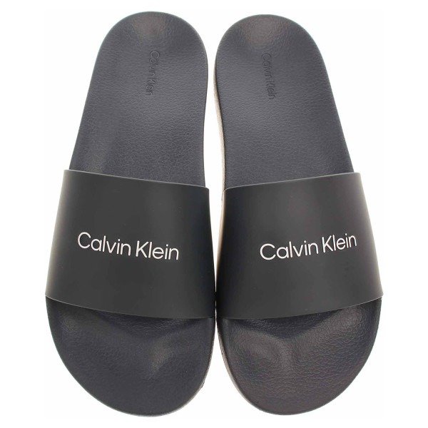 detail Pánske plážové papuče Calvin Klein HM0HM00455 DW4 Calvin navy