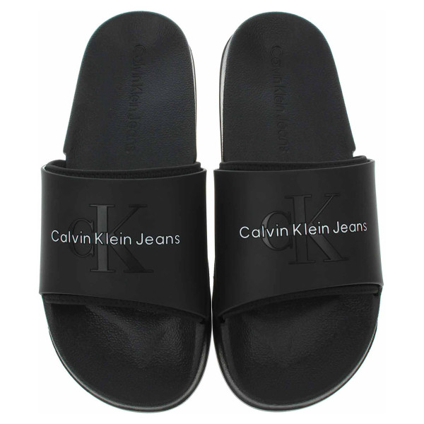 detail Pánske plážové papuče Calvin Klein YM0YM00361 BDS Black