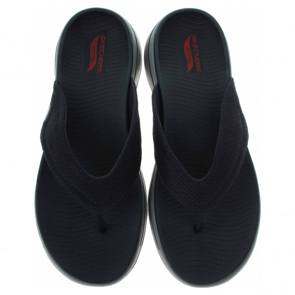 detail Skechers Go Walk Arch Fit Sandal navy-red