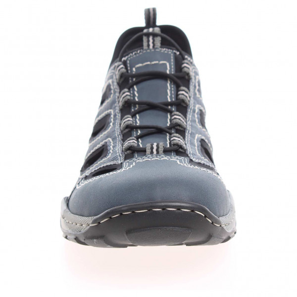 detail Pánske sandále Rieker 08065-14 blau kombi