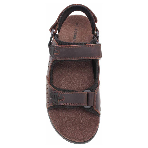 detail Nordbrandt pánské 2v1 sandále -papuče 240-010 51 dk.brown
