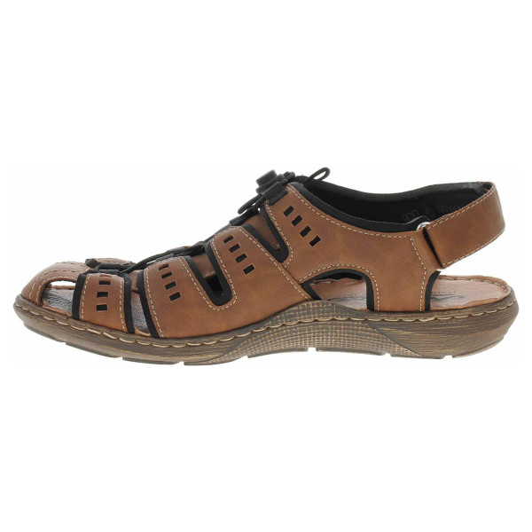 detail Pánske sandále Rieker 22021-24 braun