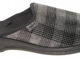 detail Befado domácí pantofle 089M202 šedé