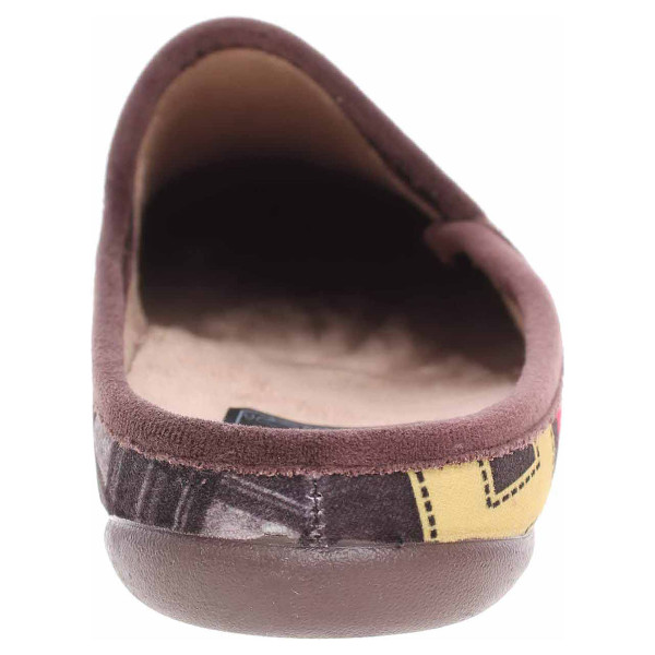 detail Pánske domáce papuče Arizona 1042-9 marrone