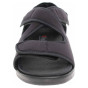 náhled OrtoMed pánské domáce sandále 530-T44 černá