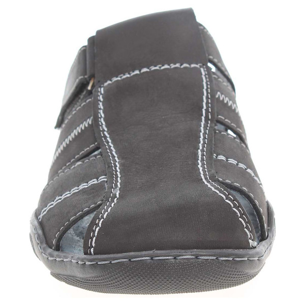 detail Pánské pantofle F0255 černé