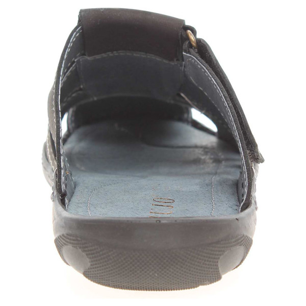 detail Pánské pantofle F0255 černé