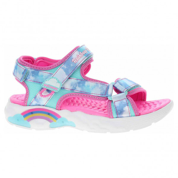 detail Skechers S Lights-Rainbow Racer Sandals -Summer Sky blue