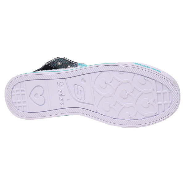 detail Skechers Rock n Beauty denim-turquoise