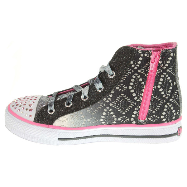 detail Skechers Magic Madness black-pink