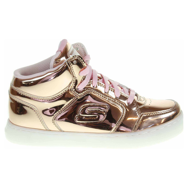 detail Skechers S Lights Energy Lights Dance-N-Dazzle rose gold