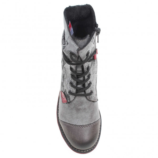 detail Dívčí členkové topánky Rieker K3457-45 šedé