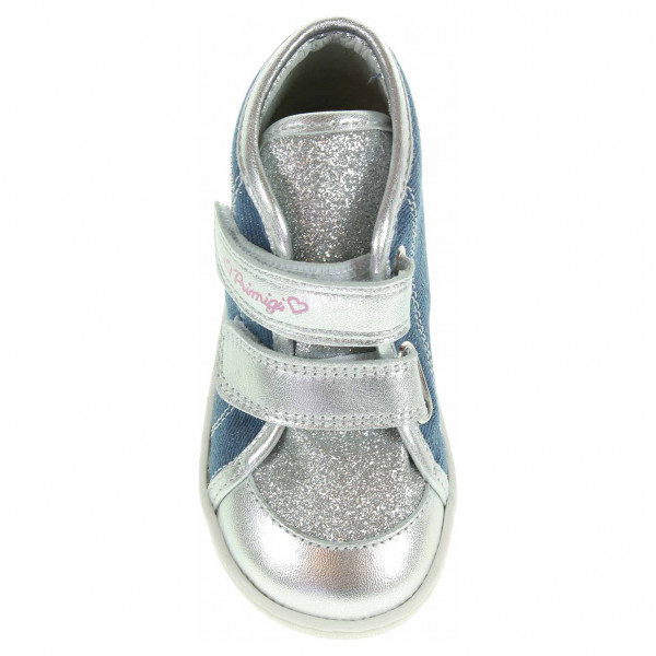 detail Dívčí členkové topánky Primigi 1404300 argento-jeans