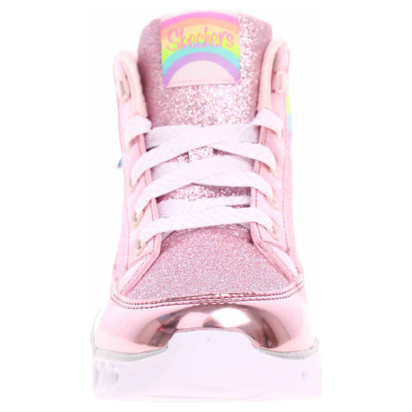 detail Skechers S Lights-Heart Lights - Rainbow Diva pink