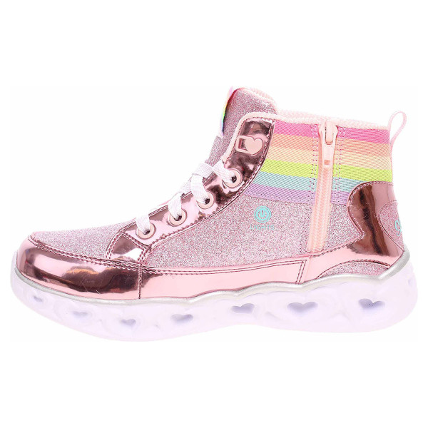 detail Skechers S Lights-Heart Lights - Rainbow Diva pink