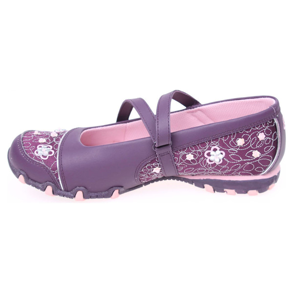 detail Skechers Fauna Smooth plum