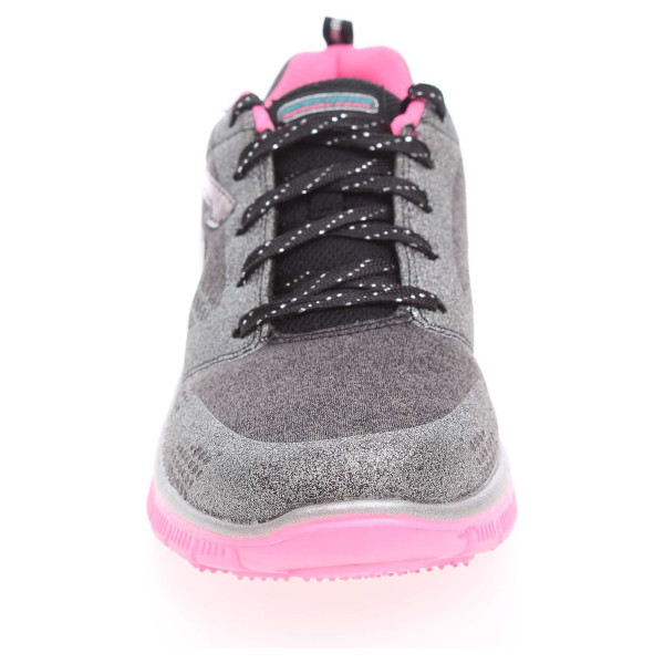 detail Skechers Glimmerama black-hot pink