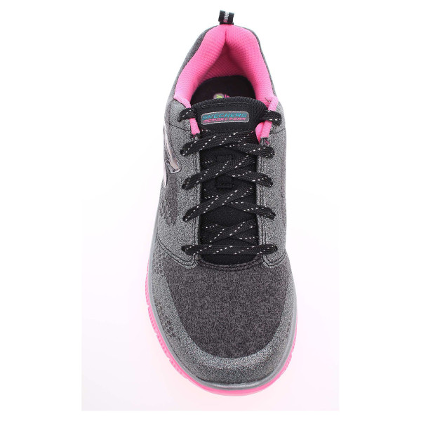 detail Skechers Glimmerama black-hot pink