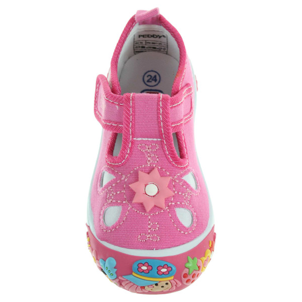 detail Peddy dívčí obuv PQ-601-25-11 růžová
