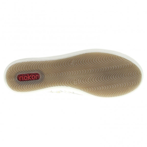 detail Dívčí vycházková topánky Rieker K3008-92 multi-stříbrná