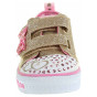 náhled Skechers S Lights-Shuffles - Itsy Bitsy gold-pink