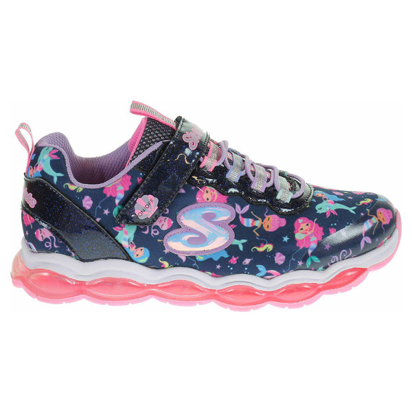 detail Skechers S Lights - Glimmer Lights - Sea Glow navy-multi