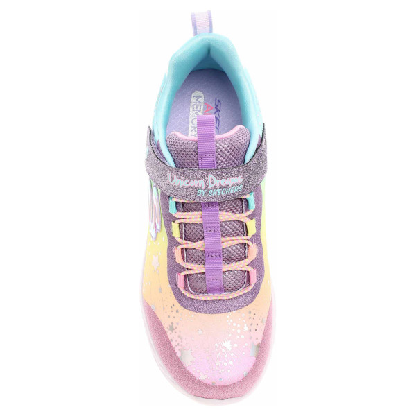 detail Skechers S Lights - Unicorn Dreams purple multi