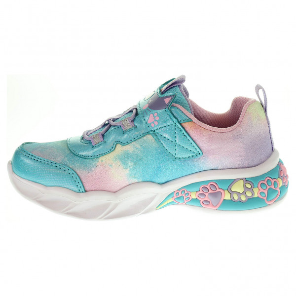detail Skechers Pretty Paws turquoise-multi