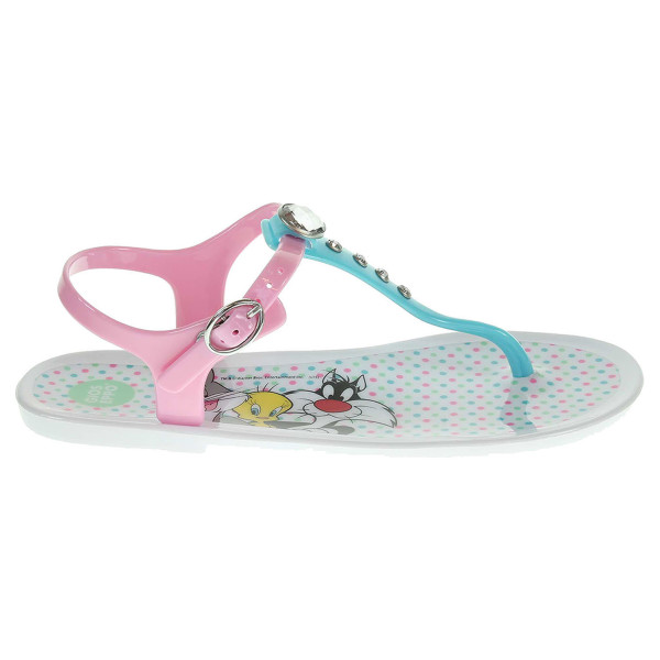 detail Gioseppo Looney S9 white dívčí plážové sandály