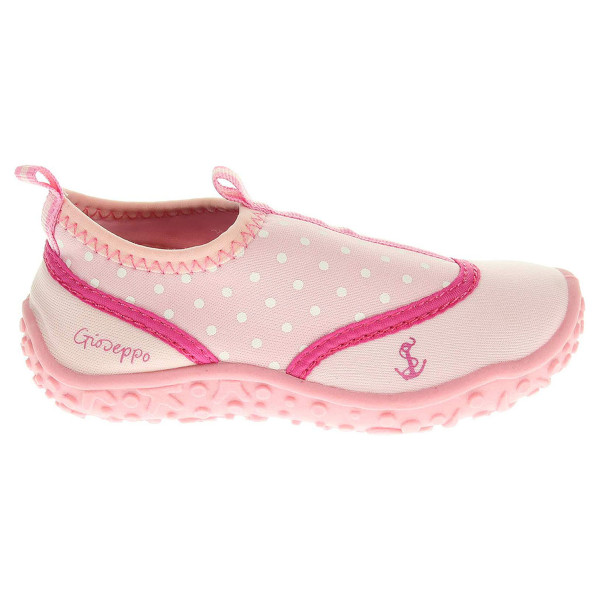 detail Gioseppo Mesina pink dívčí obuv do vody