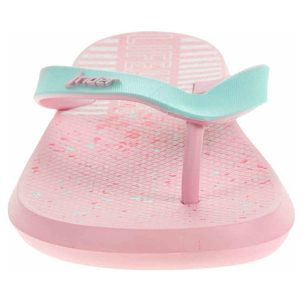 detail Dívčí plážové papuče Rider 82365 20706 pink-green