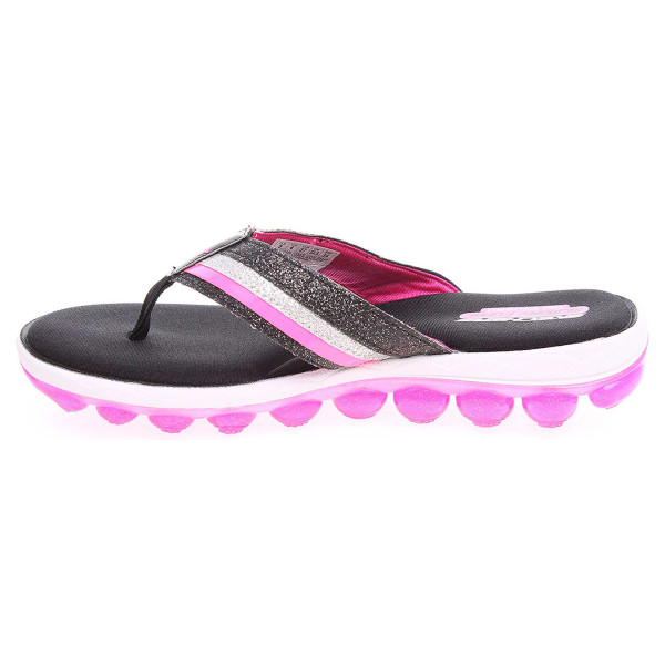 detail Skechers Summer Shine black-hot pink