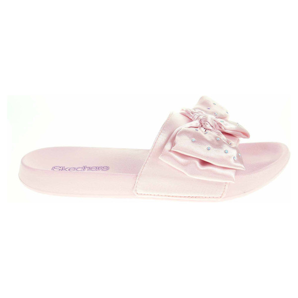 detail Skechers Sunny Slides - Satin Shimmy pink