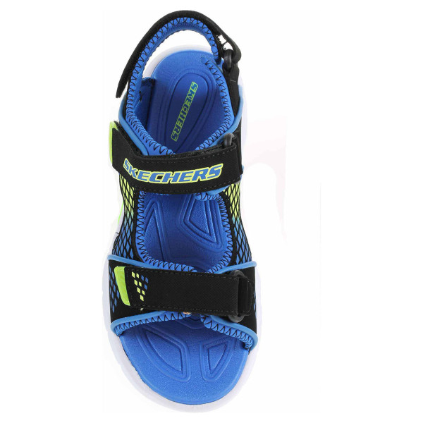 detail Skechers S Lights-E-II Sandal - Beach Glower blk-blue-lime