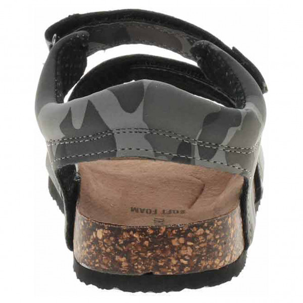 detail Chlapecké sandále s Oliver 5-38400-28 black comb