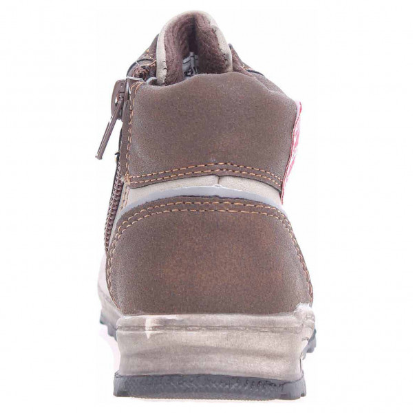 detail Chlapecká členkové topánky Peddy PV-622-34-02 hnědé