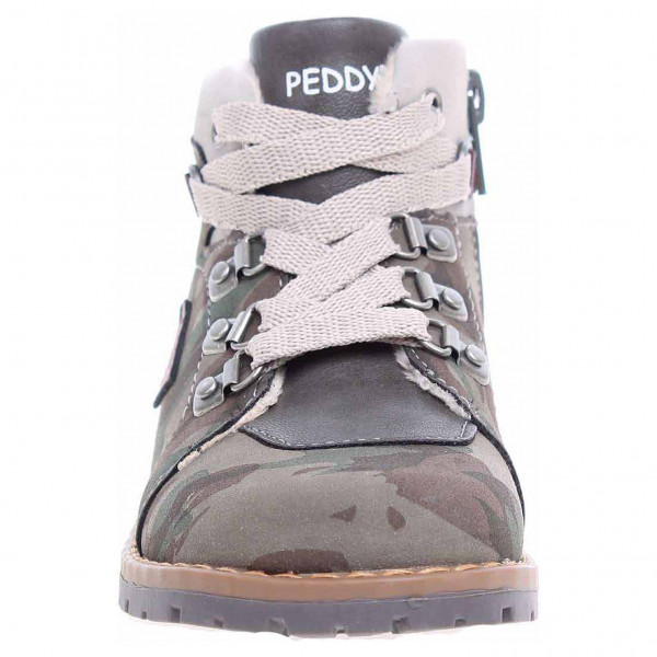 detail Chlapecká členkové topánky Peddy PX-635-32-01 šedé