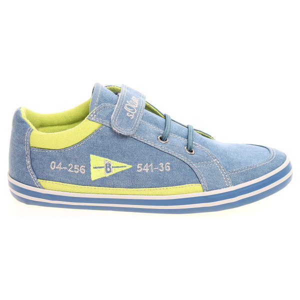 detail s.Oliver chlapecká obuv 5-44101-26 modrá