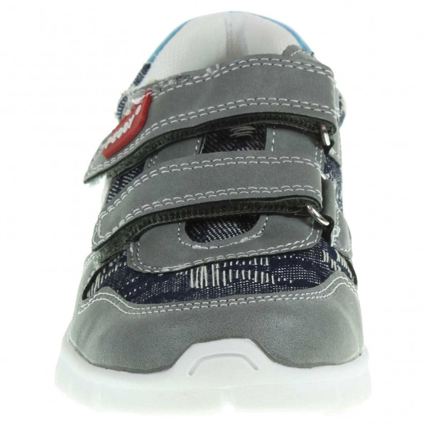 detail Chlapecká topánky Peddy PY-625-32-03 šedá-modrá