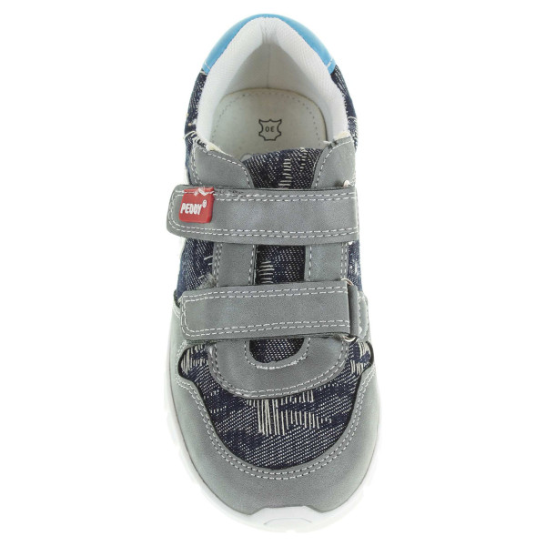 detail Chlapecká topánky Peddy PY-625-32-03 šedá-modrá
