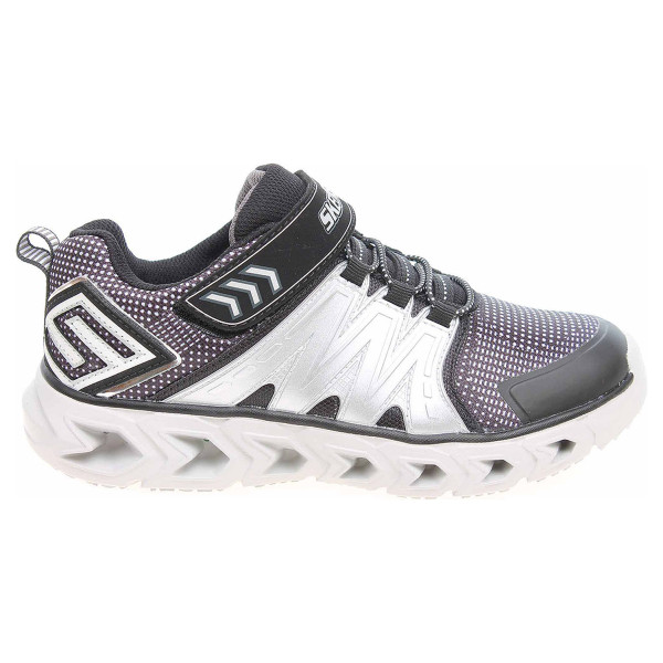 detail Skechers S Lights - Hypno-Flash 2.0 black-silver