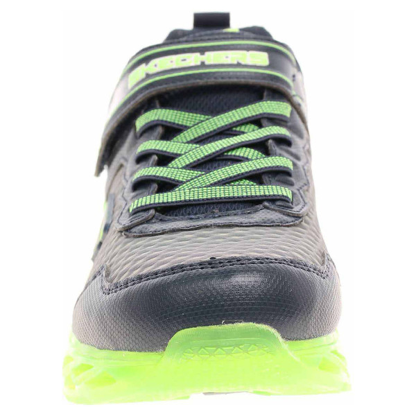 detail Skechers S Lights-Flex-Charge - Blastistix navy-lime