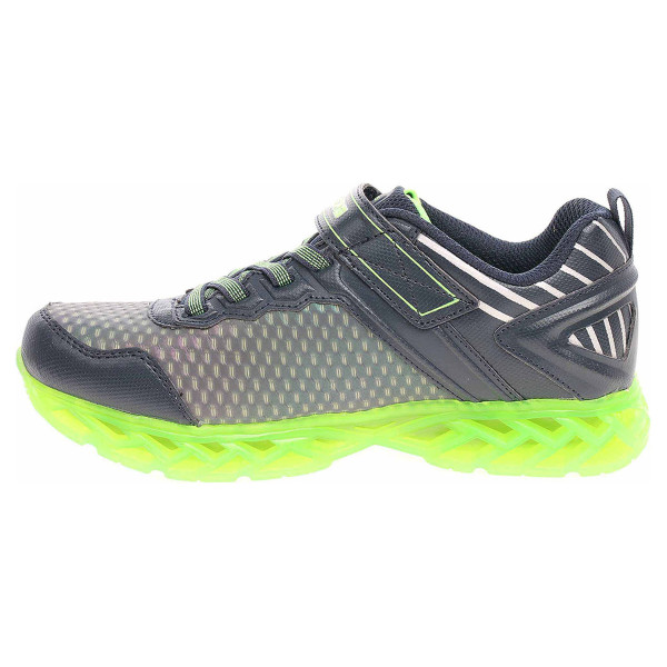 detail Skechers S Lights-Flex-Charge - Blastistix navy-lime